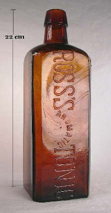 Ross's Tonic with straw marks; click to enlarge.