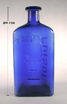 Owl Poison bottle from the early 20th century; click to enlarge.