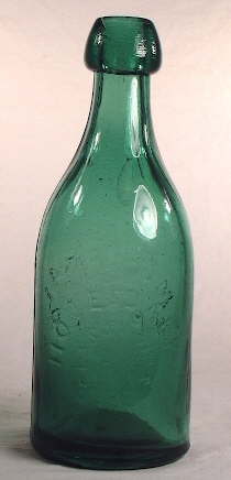 Mid-19th century Pennsylvania blob soda; click to enlarge.